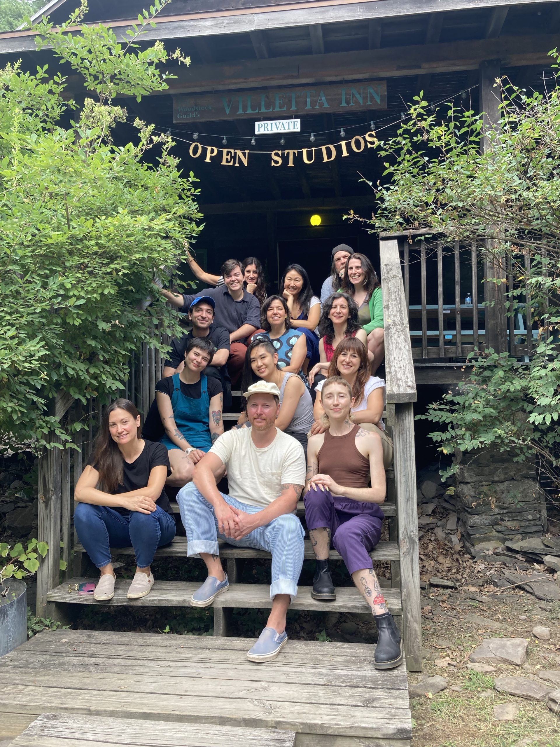 Open Studios - group shot